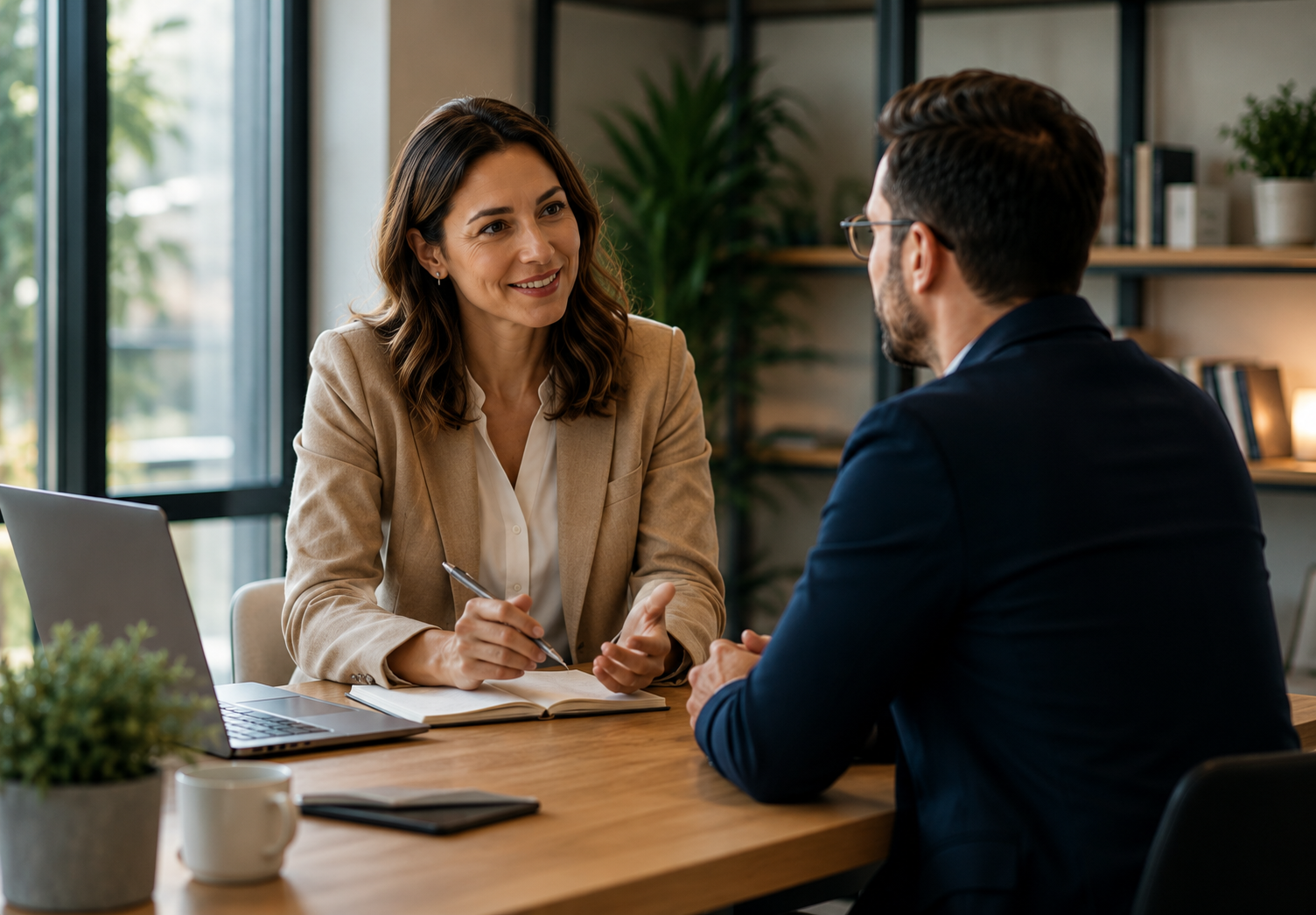 Sesión de coaching uno a uno